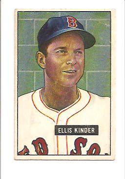 1951 Bowman #128 Ellis Kinder