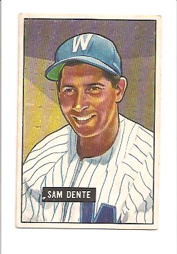 1951 Bowman #142 Aaron Robinson