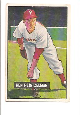 1951 Bowman #147 Ken Heintzelman