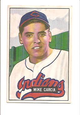 1951 Bowman #150 Mike Garcia
