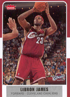 2007-08 Fleer #12 LeBron James