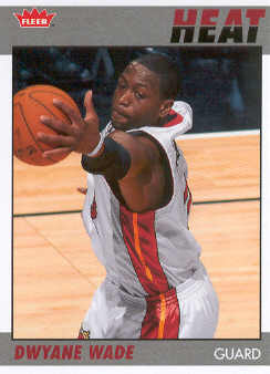 2007-08 Fleer 1987-88 #R121 Dwyane Wade