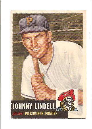 1953 Topps #230 Johnny Lindell DP