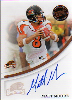 2007 Press Pass Autographs Bronze #41 Matt Moore