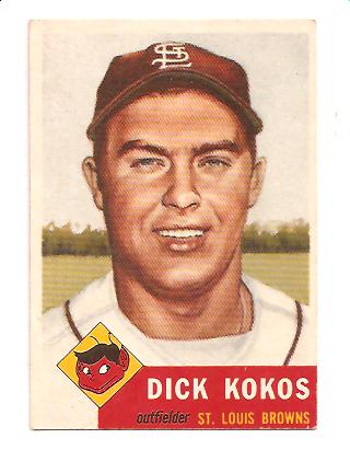 1953 Topps #232 Dick Kokos
