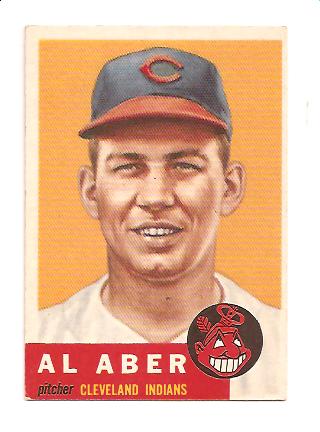 1953 Topps #233 Al Aber RC