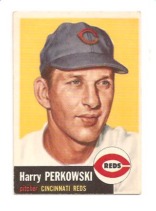 1953 Topps #236 Harry Perkowski DP