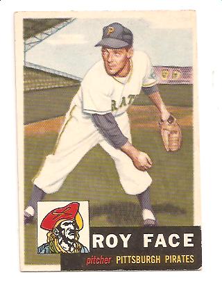 1953 Topps #246 Roy Face DP RC