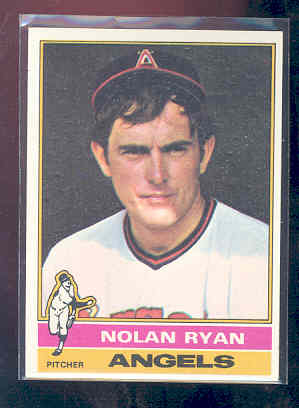 1976 Topps #330 Nolan Ryan
