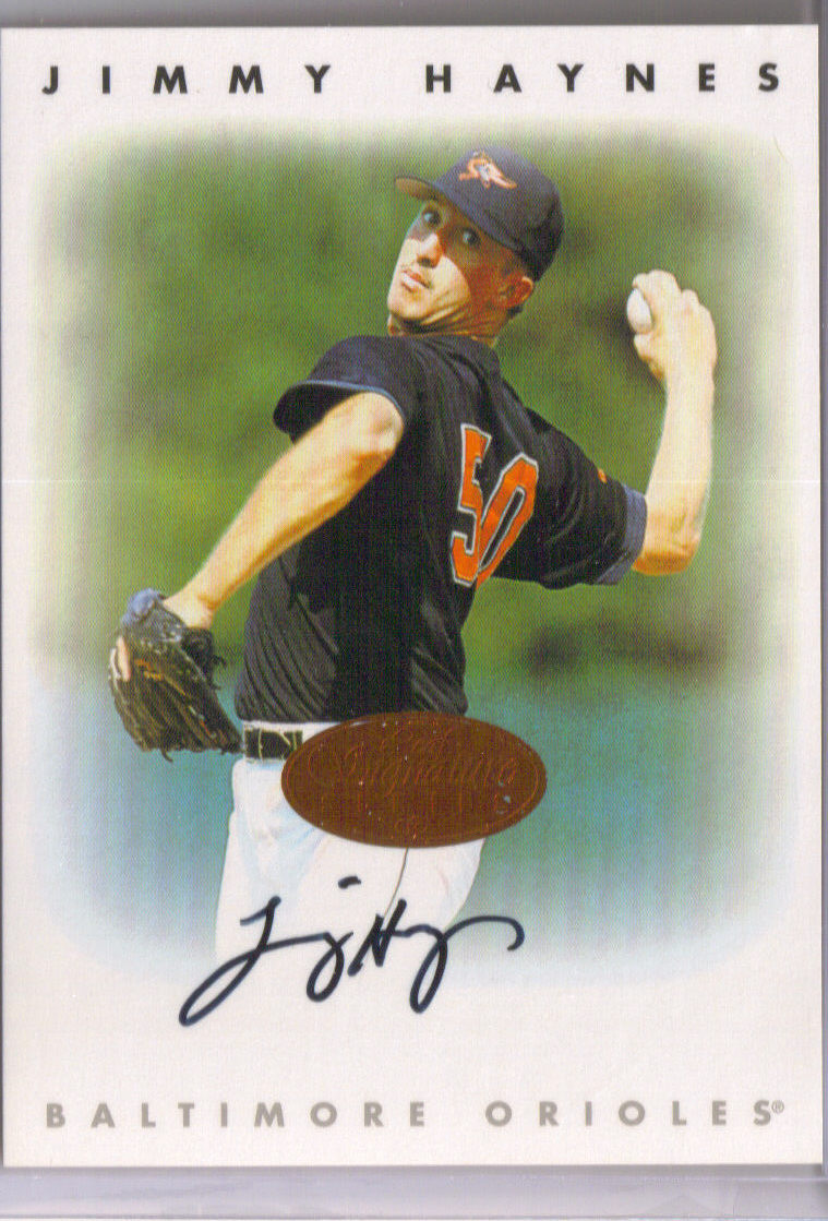 1996 Leaf Signature Autographs #99 Jimmy Haynes front image