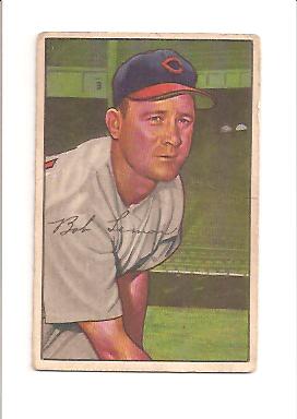 1952 Bowman #23 Bob Lemon