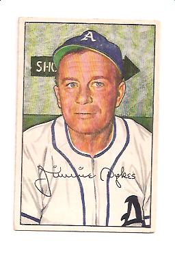 1952 Bowman #98 Jimmie Dykes MG