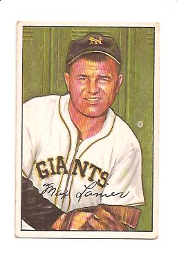 1952 Bowman #110 Max Lanier