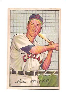 1952 Bowman #239 Dale Mitchell