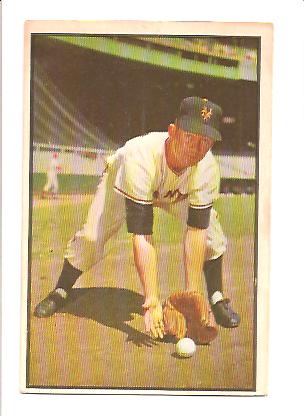 1953 Bowman Color #1 Davey Williams