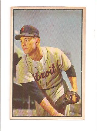 1953 Bowman Color #4 Art Houtteman