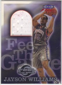 1999-00 Fleer Focus Feel the Game #6 Jayson Williams