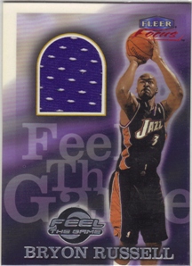 1999-00 Fleer Focus Feel the Game #7 Bryon Russell