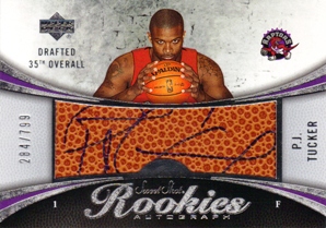 2006-07 Sweet Shot #107 P.J. Tucker AU RC