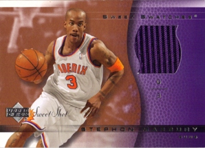2003-04 Sweet Shot Sweet Swatches #SMSS Stephon Marbury