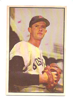 1953 Bowman Color #35 Maurice McDermott