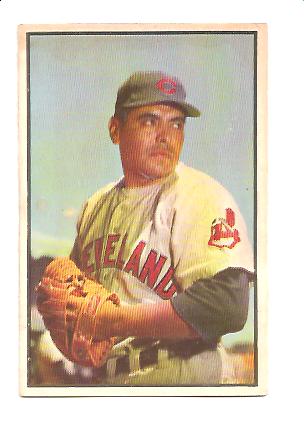 1953 Bowman Color #43 Mike Garcia
