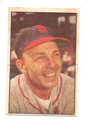 1953 Bowman Color #49 Eddie Stanky MG