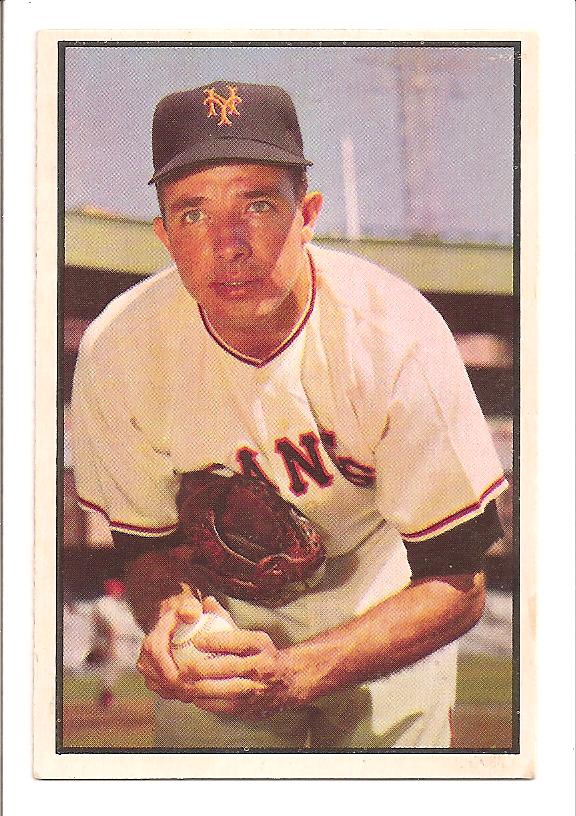 1953 Bowman Color #76 Jim Hearn