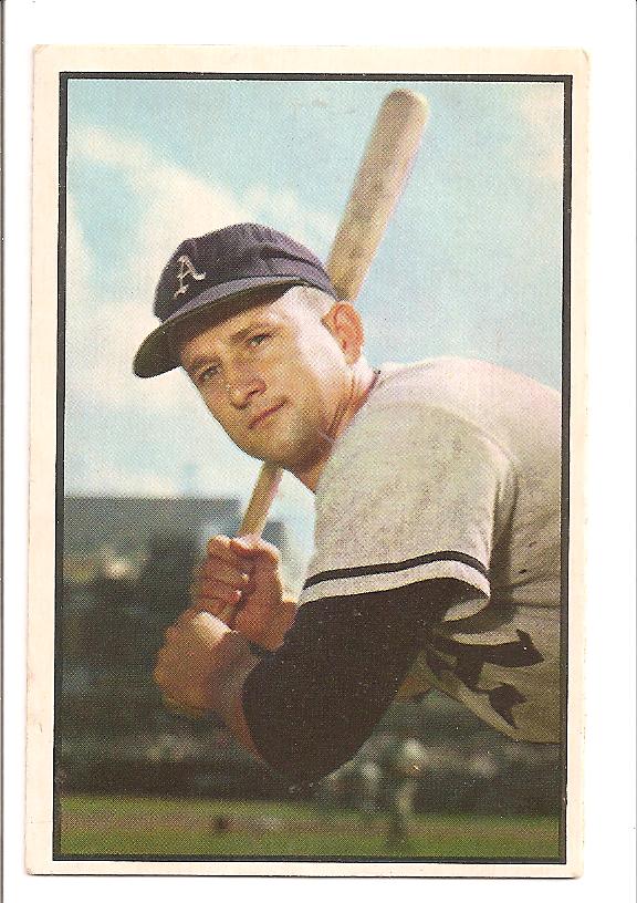 1953 Bowman Color #82 Joe Astroth
