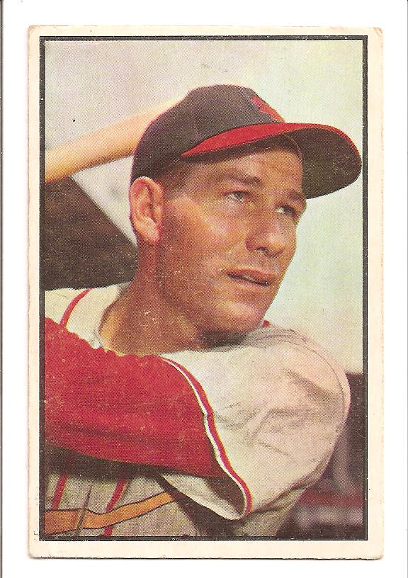 1953 Bowman Color #85 Solly Hemus