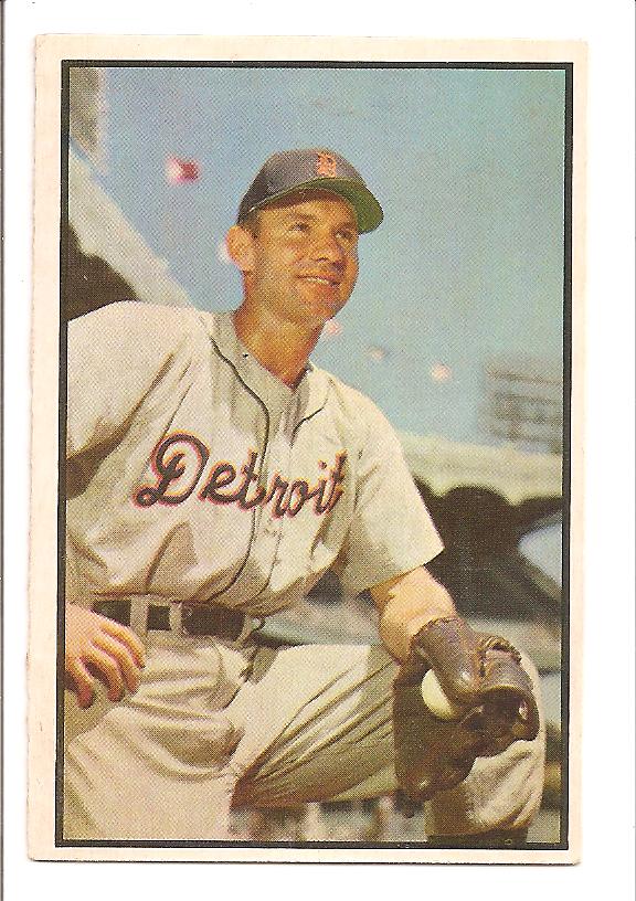 1953 Bowman Color #91 Steve Souchock