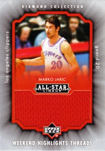 2004-05 Upper Deck All-Star Lineup Weekend Highlights Threads #JA Marko Jaric