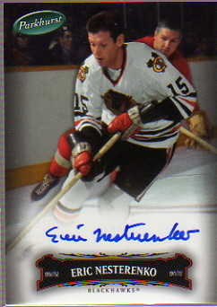 2006-07 Parkhurst Autographs #81 Eric Nesterenko