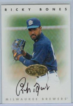 1996 Leaf Signature Autographs #28 Ricky Bones
