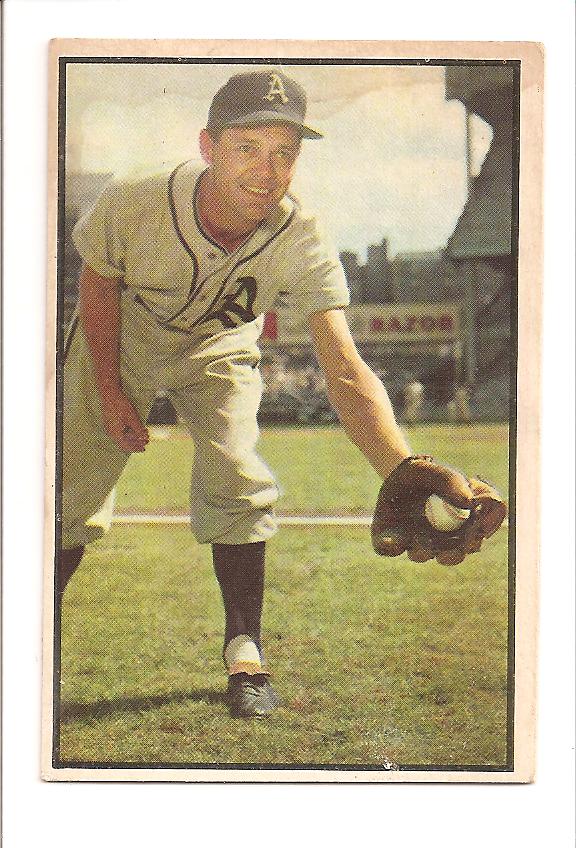 1953 Bowman Color #105 Eddie Joost