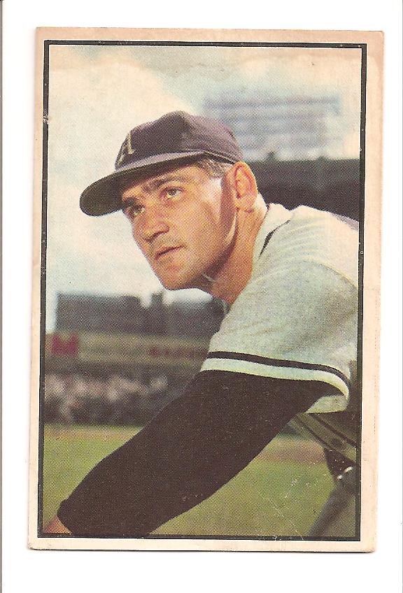 1953 Bowman Color #107 Alex Kellner