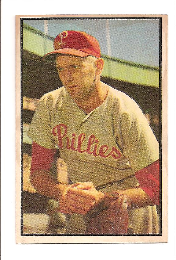 1953 Bowman Color #113 Karl Drews
