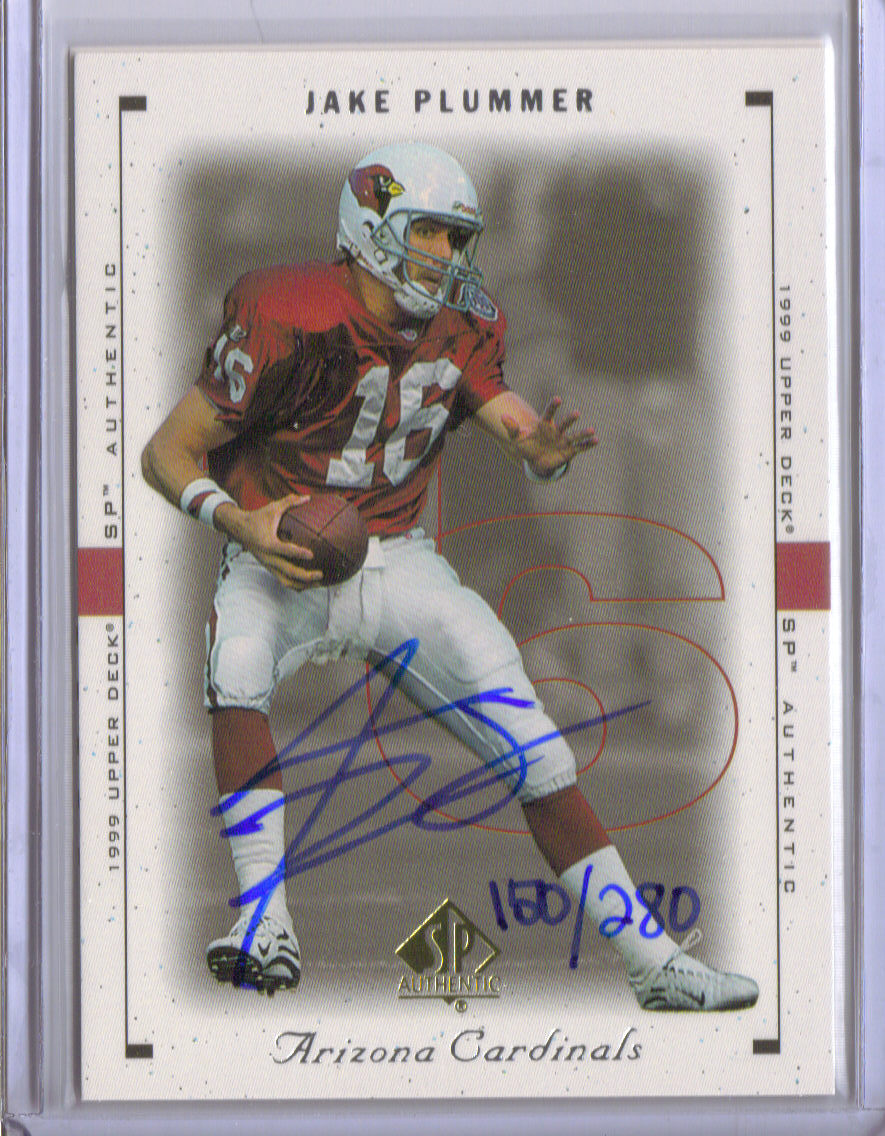 2000 SP Authentic Buy Back Autographs #91 J.Plummer 99SPA/280 front image