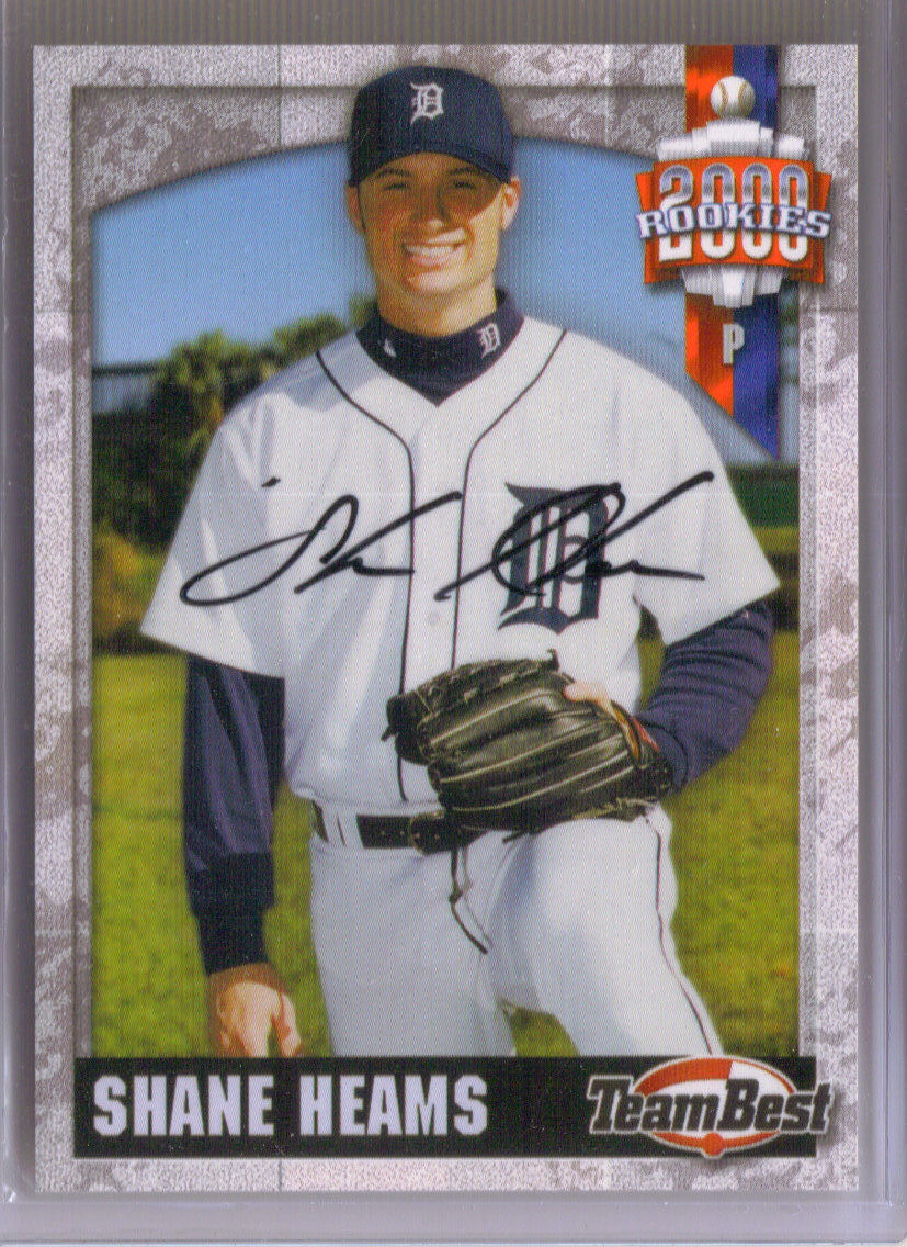 2000 Team Best Rookies Autographs #29 Shane Heams S2 front image