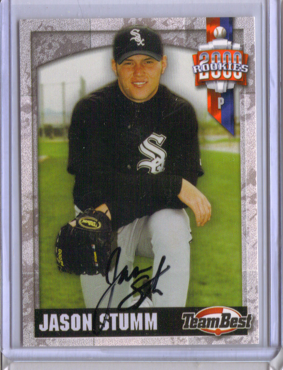 2000 Team Best Rookies Autographs #47 Jason Stumm S2 front image