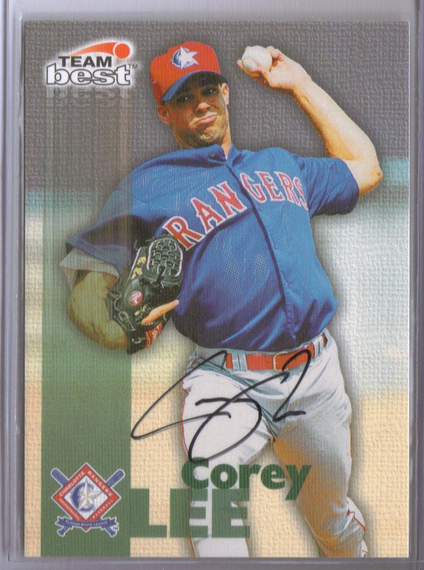 1999 Team Best Autographs #35 Corey Lee BA-TP-TR front image