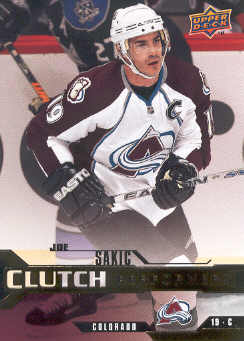 2007-08 Upper Deck Clutch Performers #CP6 Joe Sakic