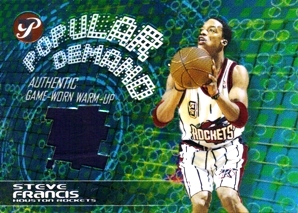 2002-03 Topps Pristine Popular Demand #PDSF Steve Francis