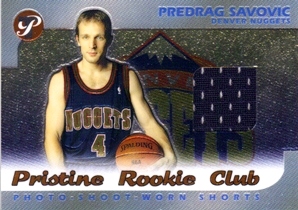 2002-03 Topps Pristine Rookie Club #RCPS Predrag Savovic
