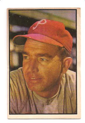 1953 Bowman Color #133 Willie Jones