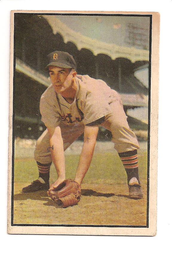 1953 Bowman Color #134 Johnny Pesky