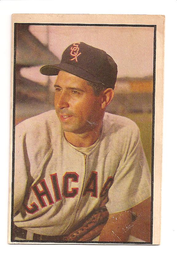 1953 Bowman Color #137 Sam Dente