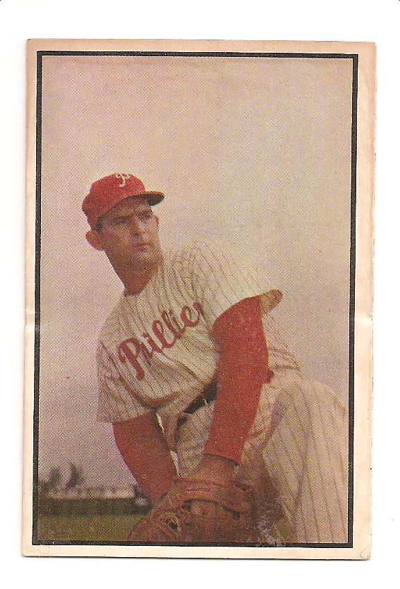 1953 Bowman Color #158 Howard Fox