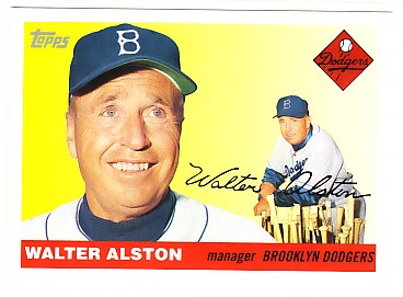 2005 Topps Dem Bums #WA Walter Alston