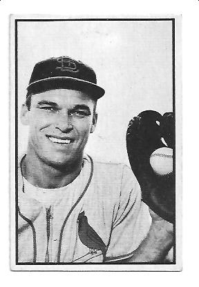 1953 Bowman Black and White #10 Dick Sisler